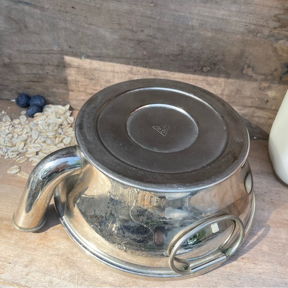 40's Warming Dish Porcelain Ceramic Baby / Childs Bowl - Picture 12 of 13